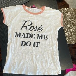 Boohoo Rose made me do it tee